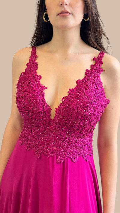 Vestido Imán buganvilla