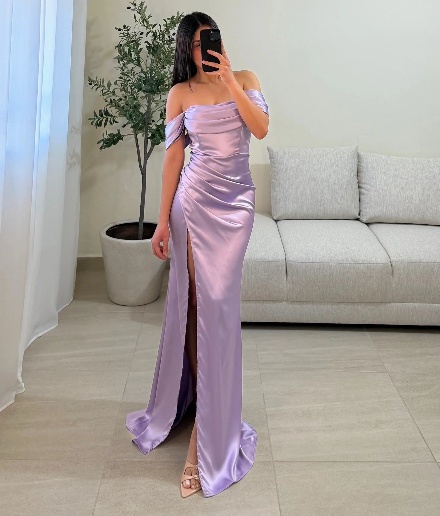 Vestido Septiembre lila