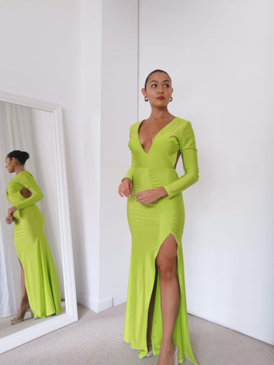 Vestido Crocant lima
