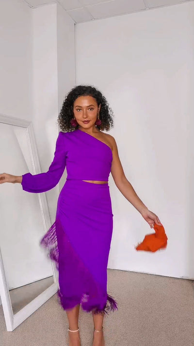 Vestido Regina violeta