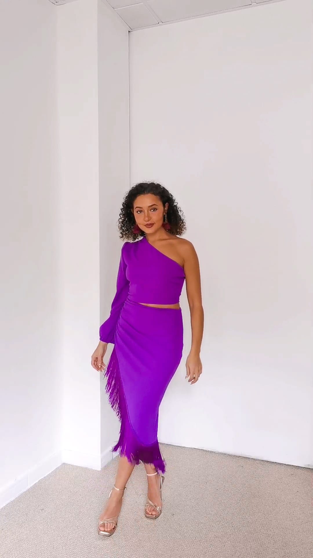 Vestido Regina violeta