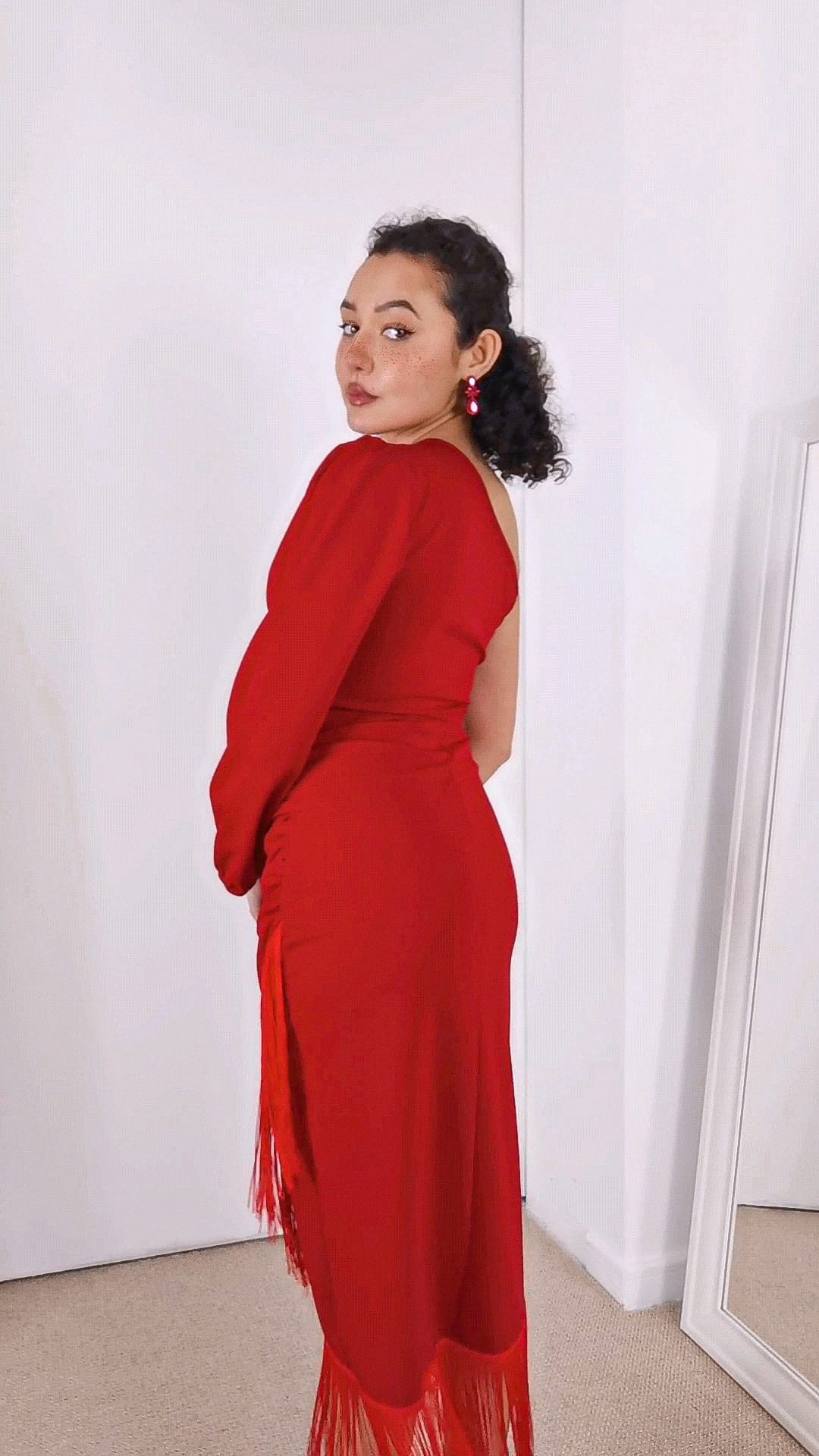 Vestido Regina rojo