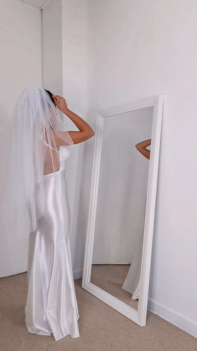Vestido Marcela blanco