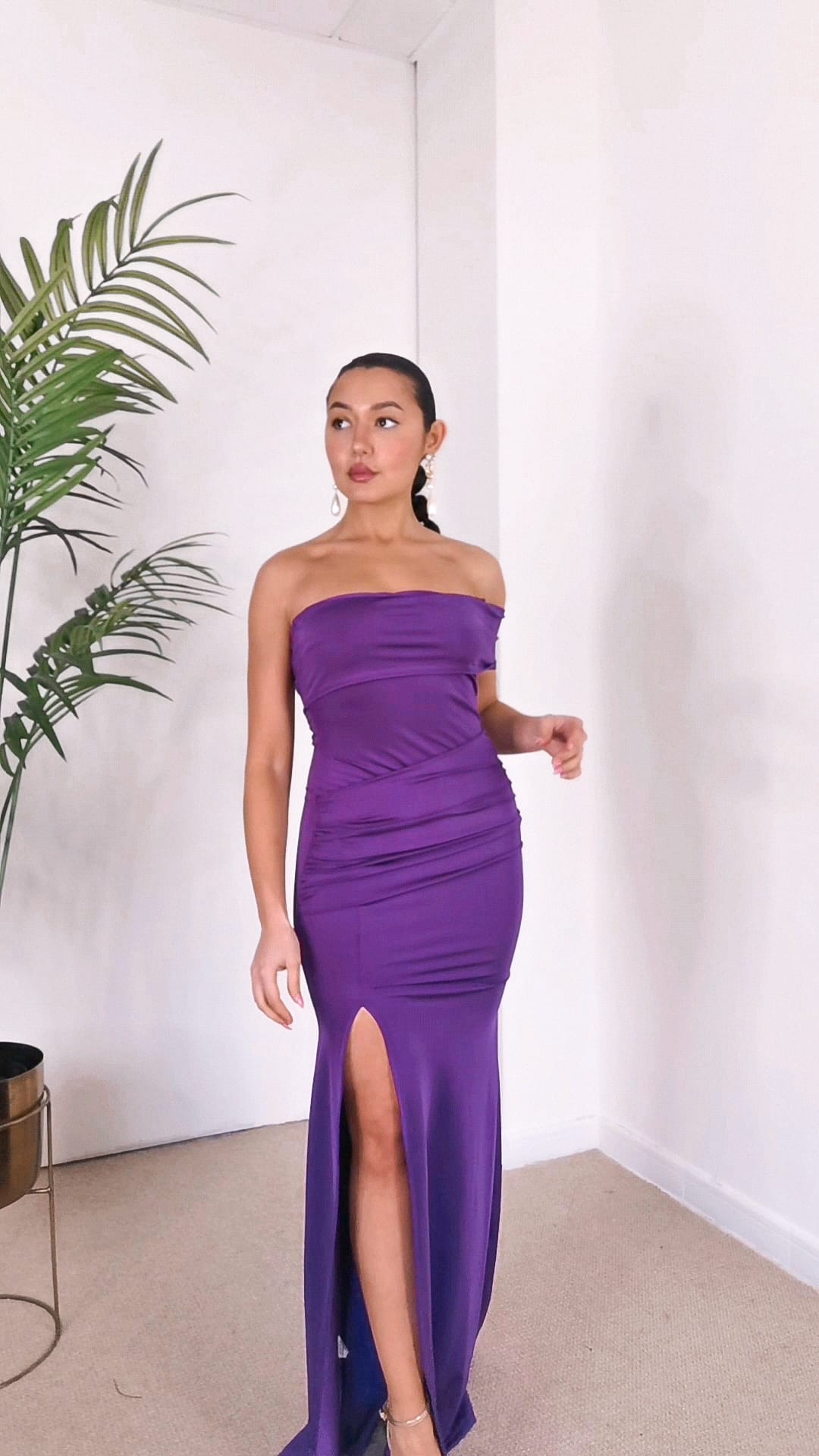 Vestido Ágatha violeta