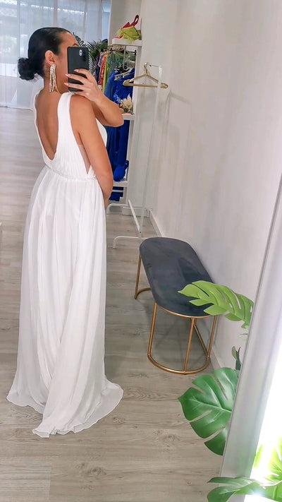 Vestido Mora blanco