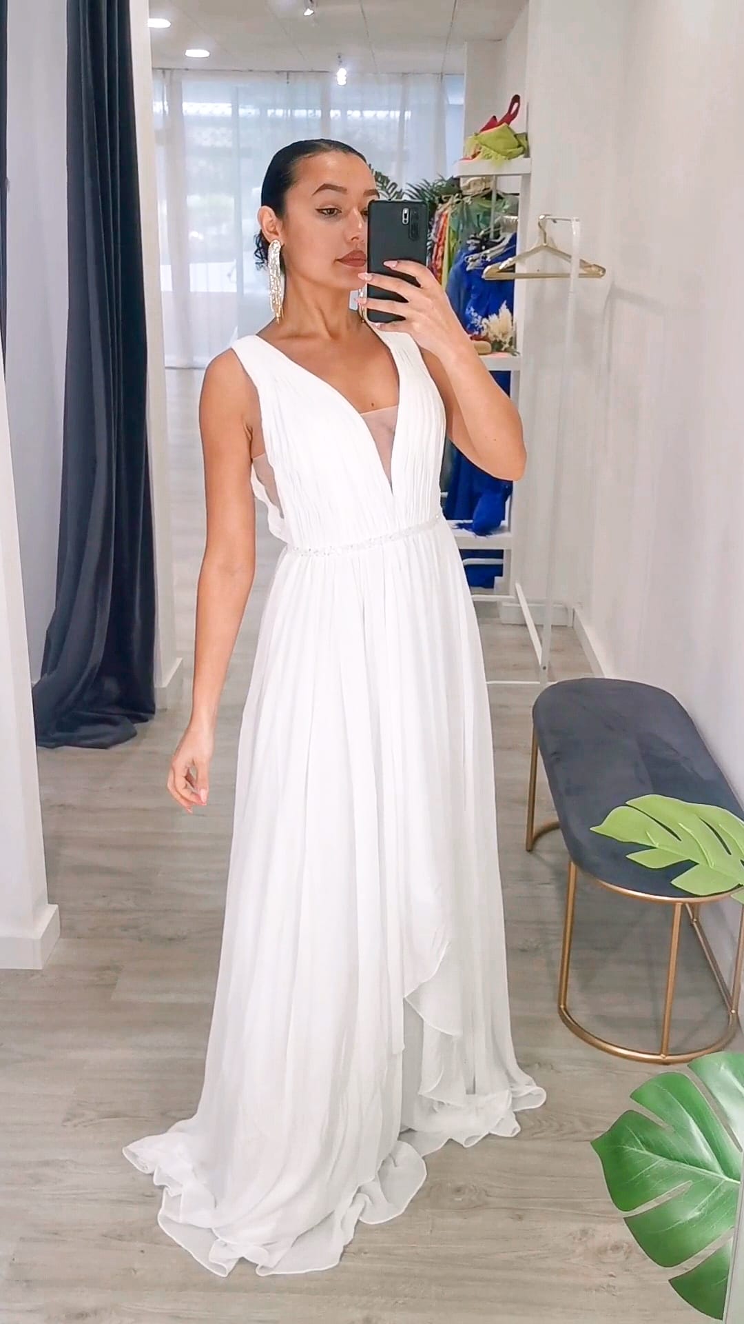 Vestido Mora blanco