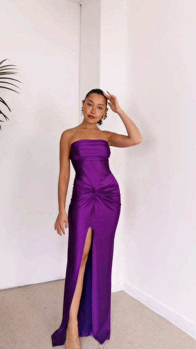 Vestido Amar violeta