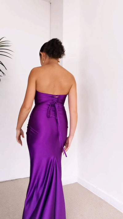 Vestido Amar violeta