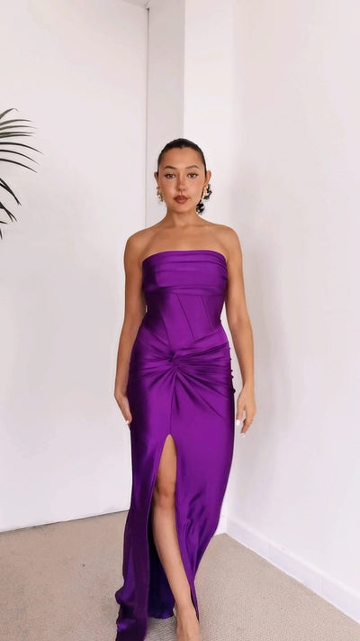 Vestido Amar violeta