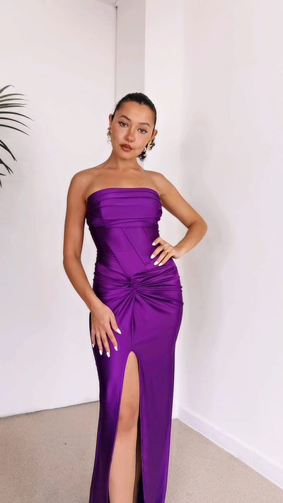 Vestido Amar violeta