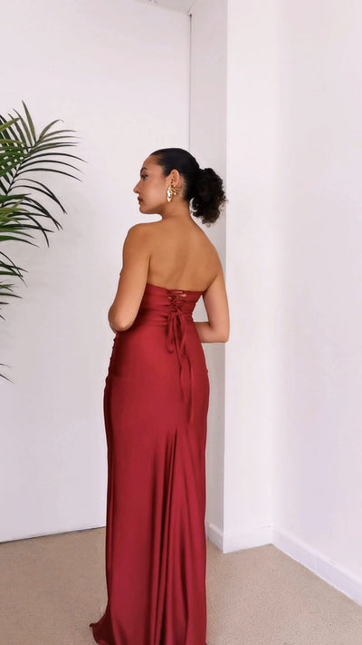 Vestido Amar rojo