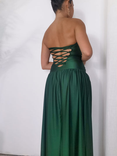 Vestido palabra de honor- Clarissa