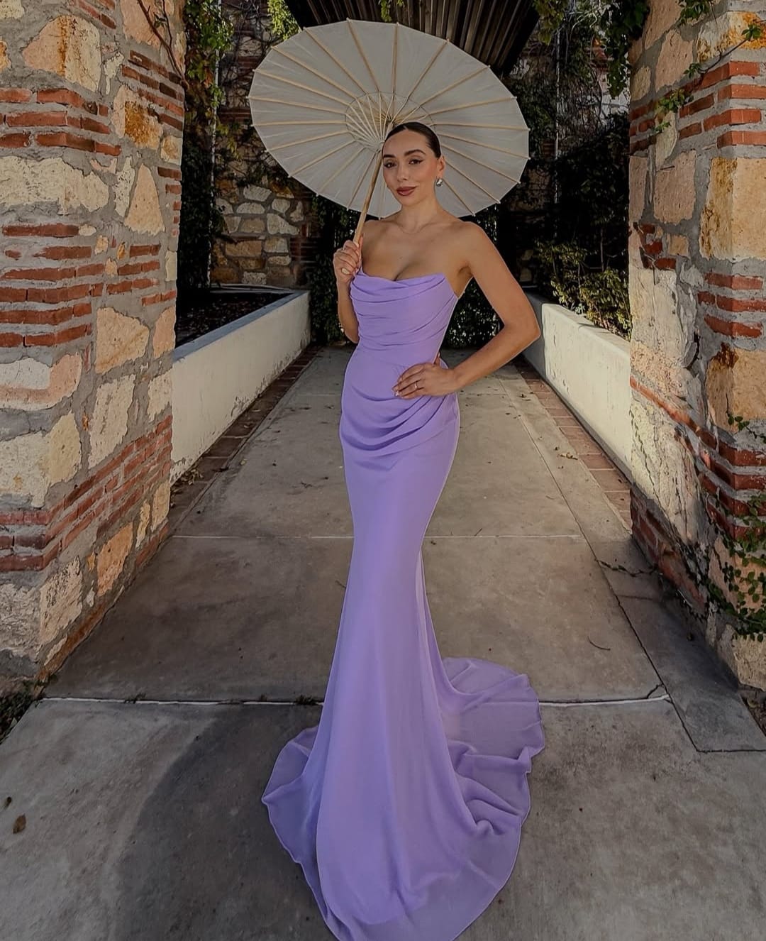 Vestido Allegra lila