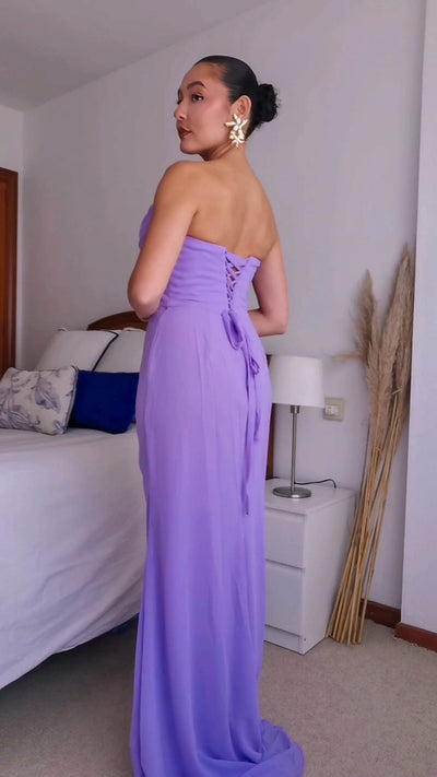 Vestido Allegra lila