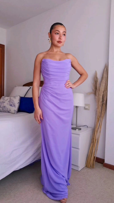 Vestido Allegra lila