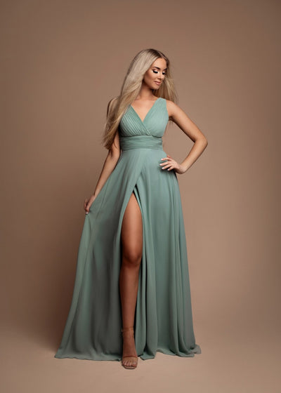 Vestido Carine menta