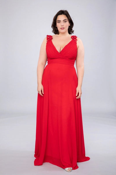 Vestido Promesa rojo
