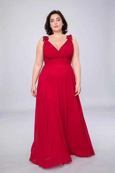 Vestido Promesa rojo
