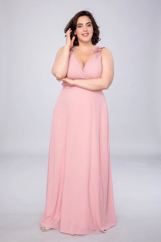 Vestido Promesa rosa