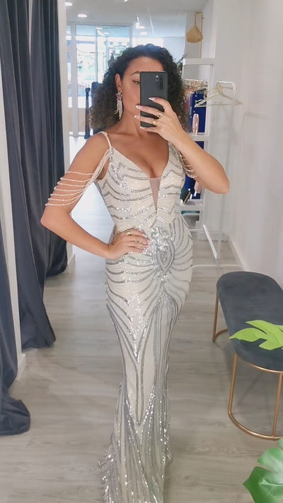 Vestido Perla blanco