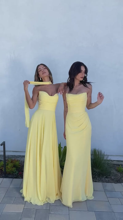 Vestido Allegra amarillo