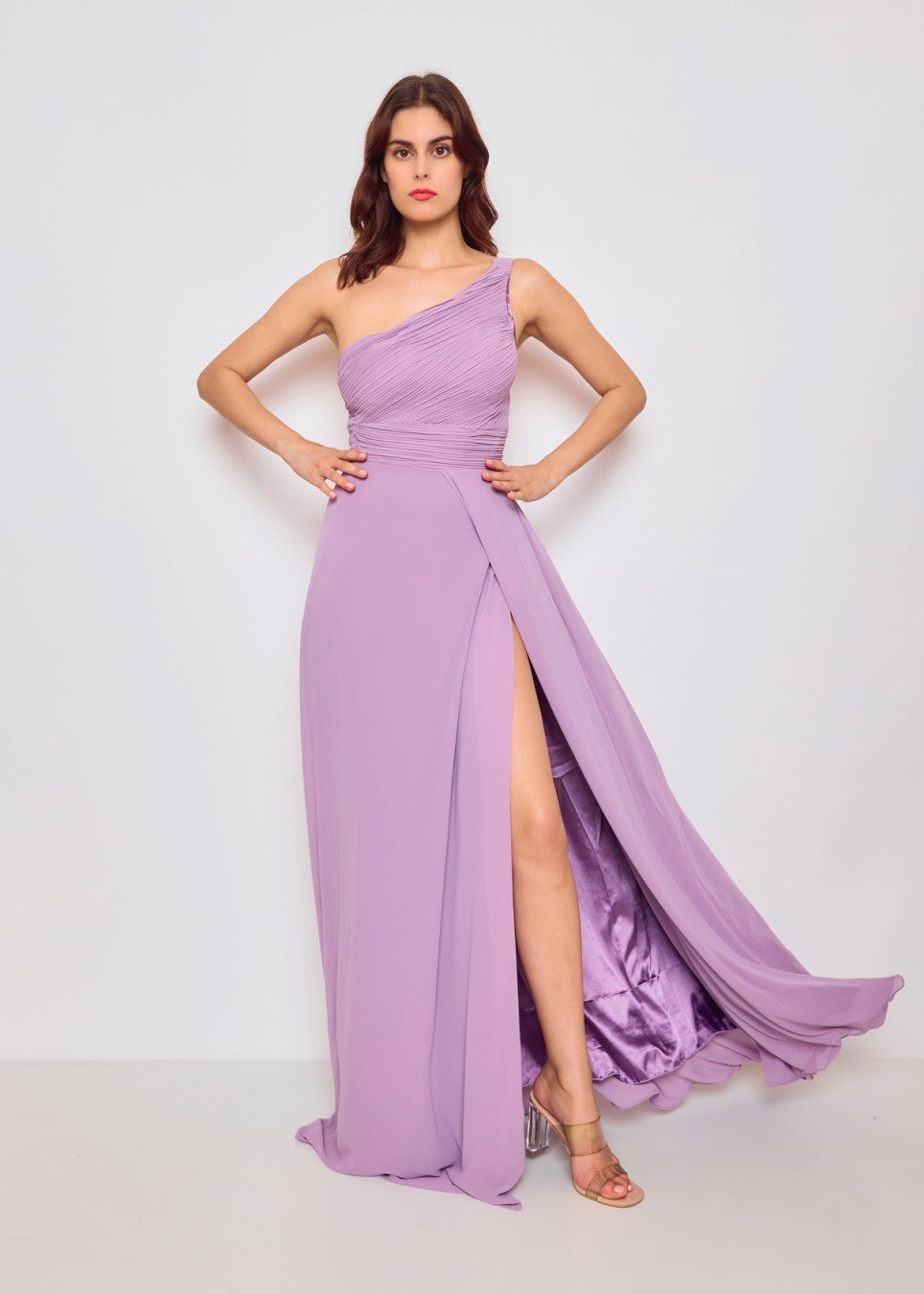 Vestido Verona lavanda