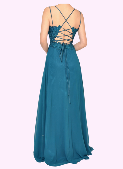 Vestido Tinnet petroleo
